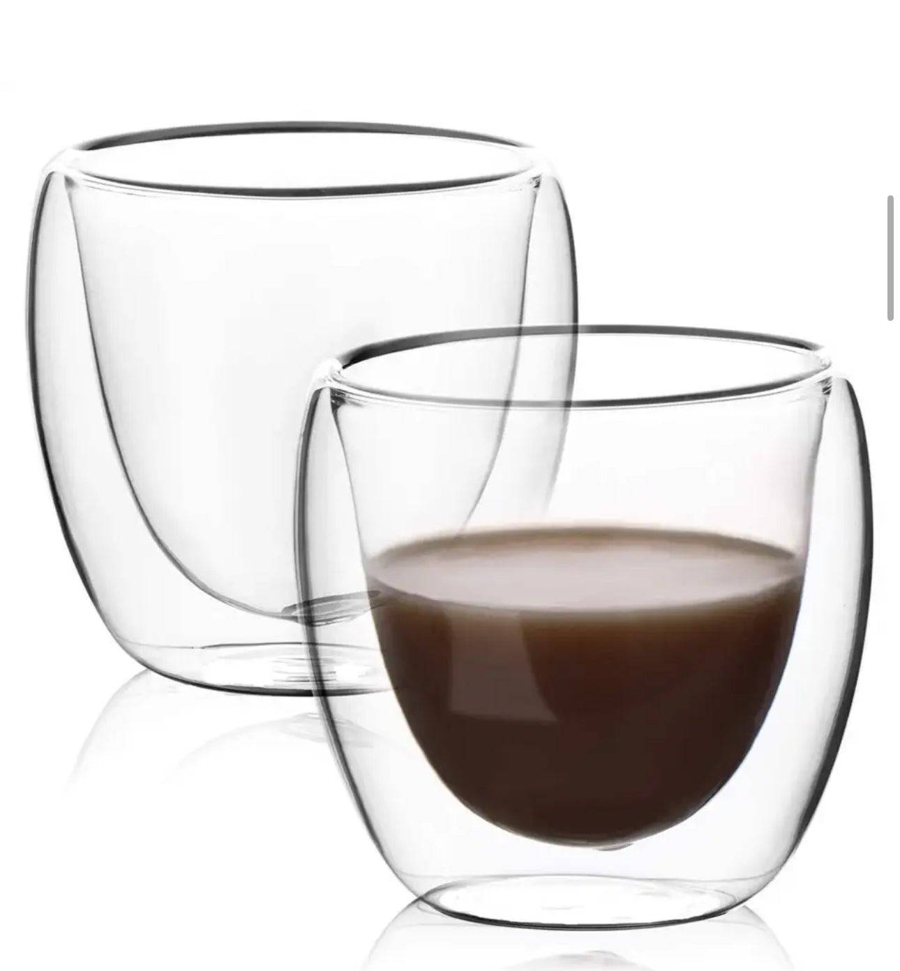 Double Wall Glass Cup Heat Insulation