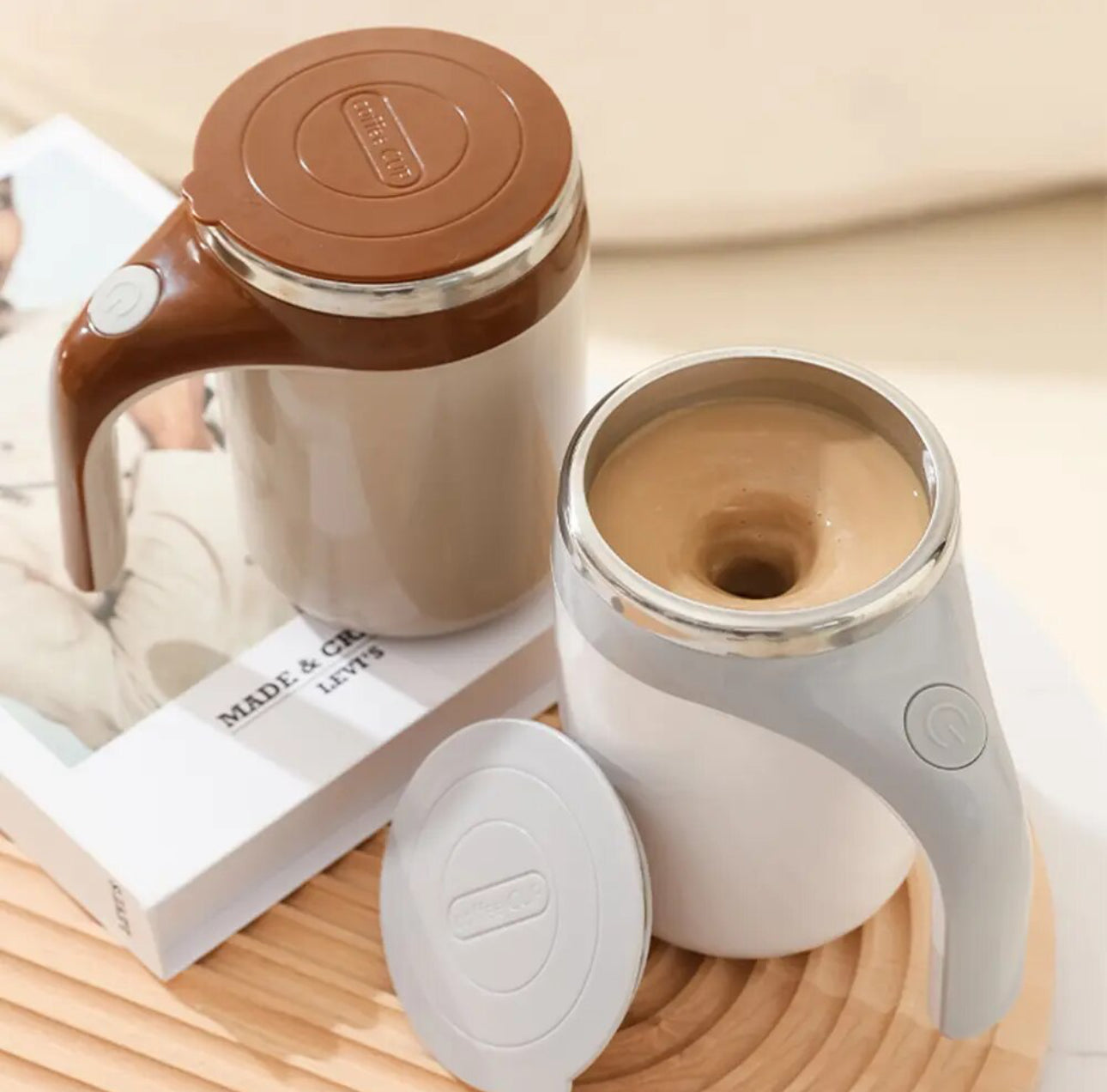 Self Stirring Mug